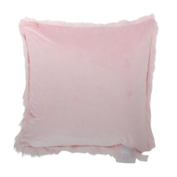 Pink Faux Fur Pillow - Picture 5 of 5